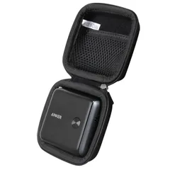 【人気商品】Hermitshell 専用保護収納ケース対応 Anker PowerCore Fusion 10000 (9700mAh 20W PD モバイルバッテリー搭載USB充電器) (ブラック)
