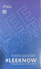 新着商品 Stray Kids リノ グッズ フォトカード 60枚セット Photocard Set 60p (LEEKNOW)