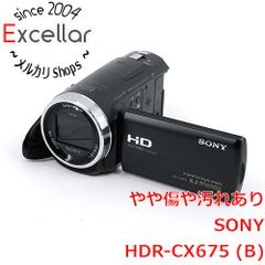 [bn:12] SONY製　デジタルビデオカメラ　HANDYCAM HDR-CX675(B)