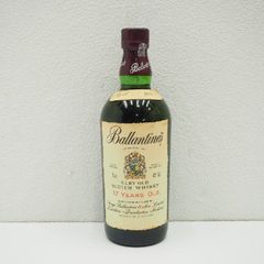 バランタイン Ballantine's スコッチウイスキー ベリーオールド VERY OLD 17年 赤キャップ 750ml 未開栓