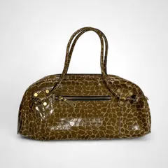 collection PRIVEE? コレクション プリヴェ / キリン柄 ハンドバッグ ボストン型 参考定価：85,000程度のサムネイル