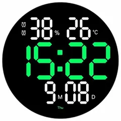 2024年最新】壁掛け時計 デジタル 電池の人気アイテム - メルカリ
