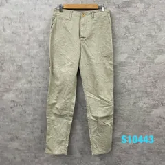 POLO JEANS CO.RALPH LAUREN グレーベージュ ジップフライ チノパンツ 8 実寸W30in USA 海外輸入 古着 S10443