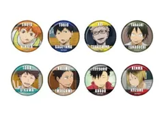 【新品・公式】ハイキュー!! 百面相缶バッジ vol.3 【BOX／8個入り】 公式グッズ colleize