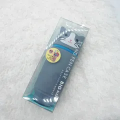 D【新品未使用】リヒトラブ スタンドペンケース ハチワレネコ A-7714-4のサムネイル