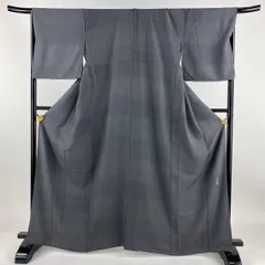 未着用　飯島輝也　小紋　江戸小紋　極鮫小紋　モノトーン　着物　032a d 未着用 飯島輝也 小紋 江戸小紋 極鮫小紋 モノトーン 着物 032a d