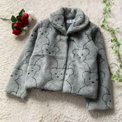 極美品】SOLEILアンゴラ100% フォックスファー ケープポンチョコートM