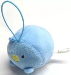 【中古】キーホルダー ぺんぎん(本物) うつぶせ ゴムひも付きマスコット Part2 「すみっコぐらし」 ナムコ限定