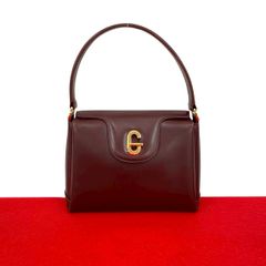 未使用保管品 GUCCI グッチ マイクロGG ヴィンテージ ロゴ 金具 レザー  