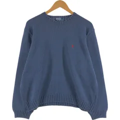 古着 ラルフローレン Ralph Lauren コットンニットセーター メンズXXL相当/eaa472710