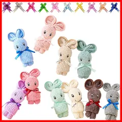 【在庫セール】景品 粗品 お返し ミニタオル お配り 感謝 異動 退職 結婚式 プレゼント リボン付き おまかせ ラッピング済 うさぎ ギフト 20個セット ハンドタオル クリスマス プチギフト ハンカチ お世話になりました TUYOBI