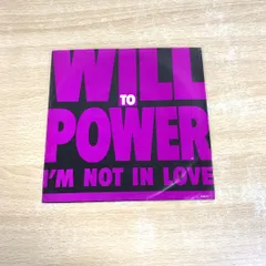 ●01)【同梱不可】Will To Power/I&#039;m Not In Love/ウィル・トゥ・パワー/EPレコード/7インチ/EU/ヨーロッパ盤/エレクトロニカ/6565377/A