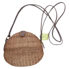【美品】Rodo Italy製 ロド/斜め掛け/カゴバッグ/ショルダーバッグ RODO ロド ショルダーバッグ ゴールド イタリア : モノ道楽
