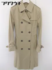 ■ ◎ ADAM ET ROPE アダムエロペ ベルト付 ライナー付 長袖 トレンチ コート サイズ36 ベージュ レディース  【中古】 【1111020001867】
