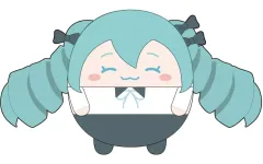 【中古】ぬいぐるみマスコット 初音ミク(おすまし) 「初音ミク×シナモロール ふわコロりん2」