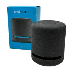 新品未開封　Echo Studio ブラック　エコーさスタジオ Amazon | Echo Studio (エコースタジオ) 2025年発売 - 没入感