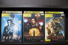 DVD アイアンマン 3本セット ロバート・ダウニー・Jr. ※ケース無し発送 レンタル落ち Z4T2749a