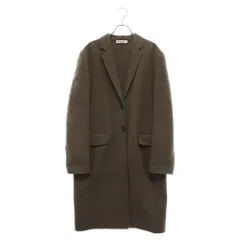 JIL SANDER (ジルサンダー) ダブルボタン ウールチェスターコート ブラウン JSPI121784 WI210103のサムネイル