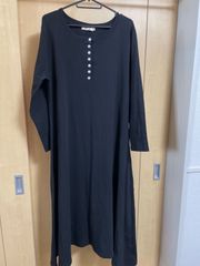 ロング　ワンピース　黒
