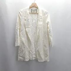 ◇ ⊂ Diagram ダイアグラム 長袖 ジャケット サイズ36 アイボリー系 レディース E  【1503060039755】