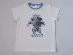 アルマーニジュニア armani junior アウトレット 子供服 男の子 36M 約 95cm 100cm ベビー服 半袖 Tシャツ 白 春 夏 ★4 トップス ボーイズ 男児 キッズ ベビー 【中古】 ユーズド リサイクル こども