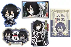 【中古】シール・ステッカー 伊黒小芭内 「カードダス 鬼滅の刃 ダイカットステッカーセット2」