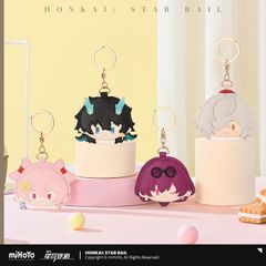 崩壊：スターレイル・公式　PU キーホルダー（おだんご）三月なのか　景元　カフカ　丹恒・飲月