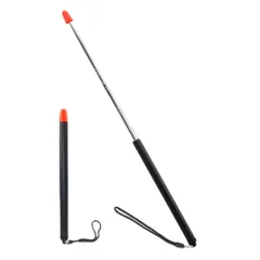 【人気商品】研修 会議 授業 セミナー 小道具 握りやすい プレゼンテーション ハンドポインター 120cm ポインター ロング 伸縮自在 指し棒 指示棒