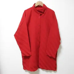美品 me ISSEY MIYAKE ミー イッセイミヤケ スタンドカラー 長袖  