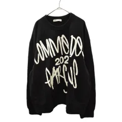 COMME des GARCONS (コムデギャルソン) 21AW 手書きロゴビッグサイズスウェットトレーナー ブラック OH-T006のサムネイル