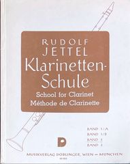 イェッテル クラリネット教本 第2巻 (クラリネットソロ)輸入楽譜 Jettel Klarinetten-Schule Bd.2 洋書