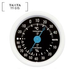 タニタ 温湿度計 ブラック TT-515-BK 温度 湿度 測定 室内管理 humidity and temperature meter black TT-515-BK, temperature, humidity, measurement, indoor