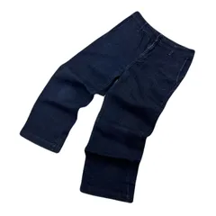 無印良品 デニムスラックス レディース XL 【 合わせやすい 定番 】 デニスラ ワイドパンツ 無印 ●Ja8406