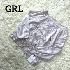 グレイル　GRL 新品　タグ付き　トップス　ブラウス