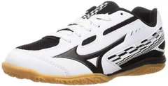[ミズノ] 卓球シューズ クロスマッチソード エントリーモデル 部活 ホワイト/ブラック 27.5 cm 2E [ホワイト/ブラック] [27.5 cm 2E]