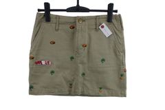 【美品】EDWIN GOLF(エドウィンゴルフ) スカート ベージュ レディース S ゴルフ用品 2504-0312 中古