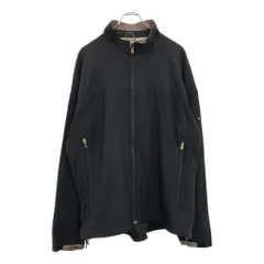 THE NORTH FACE ノースフェイス FLIGHT SERIES ナイロンジャケット アウトドア ブラック(メンズ XL)中古 古着 U7564