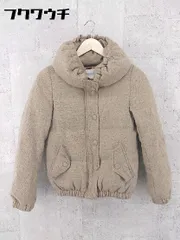 ■ BEAUTY&YOUTH UNITED ARROWS ジップアップ  ダウン ジャケット サイズS ブラウン レディース  【中古】 【1002801306007】