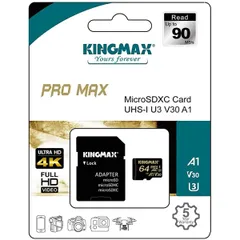 KINGMAX PRO MAX 64GB microSDXCカード  (1C)