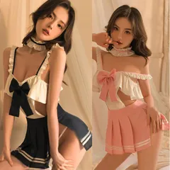 2色 ワンピース セーラー服 学生服 コスプレ衣装【6135】