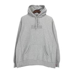 シュプリーム Supreme × カウズ KAWS 21SS 【 Chalk Logo Hooded Sweatshirt Grey 】 チョーク ロゴ フーディ パーカー　38070