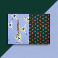 mii様専用｜デザイナーズ生地の違い柄ご朱印帳｜ダンダンダンス／カバー1枚