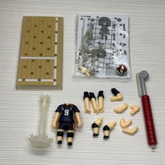 現状品　ねんどろいど 影山飛雄 体パーツ　ボディパーツ　烏野高校ユニフォームボディ　体育館台座　ハイキュー!!　写真にあるもののみバラ売り不可