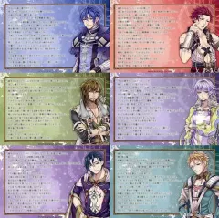 【中古】キャラカード [単品] 集合 書きおろしキャラクターメッセージカード6枚セット 「Switchソフト Princess Arthur for Nintendo Switch 特装版」 同梱特典