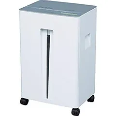 【中古】 アイリスオーヤマ シュレッダー 業務用 静音 細断枚数23枚 クロスカット 連続使用15分 ホチキス対応 ダストボックス大容量30L A4 700枚収容 OF23