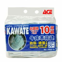 ACE KAWATE 作業用手袋 Mサイズ 9双セット - メルカリ