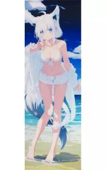 ホロライブ 白上フブキ 水着 B2タペストリー 凪白みと ホロクル5th