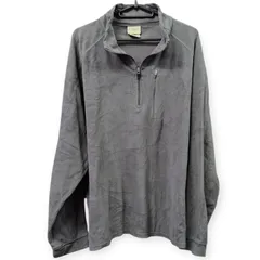 QIZ JORDAN製 L.L.Bean エルエルビーン ハーフジップ フリース パーカー 90s 【A167】