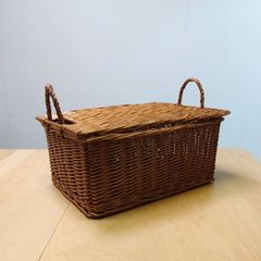キャトルセゾン ラタン 籐 柳 バスケット 収納 ボックス - メルカリ