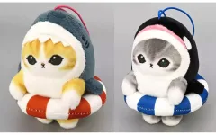 【中古】キーホルダー 全2種セット マスコット ～浮き輪でエンジョイ～ 「mofusand」